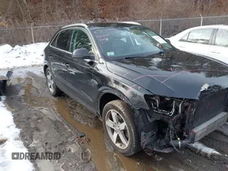 2015 Audi Q3 2.0T Premium Plus with VIN WA1EFCFS5FR008723, listed as a IAAI auction lot 41472323 with 112,709 mi miles. Bid and sale history available at carsss.com. Image 1.