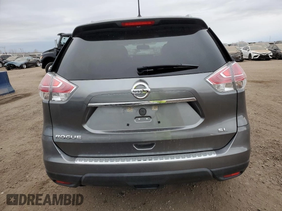 2016 Nissan Rogue SV with VIN 5N1AT2MT6GC824326, listed as a Copart auction lot 88476785 with 70,111 mi miles and Salvage Title. Bid and sale history available at carsss.com. Image 6.