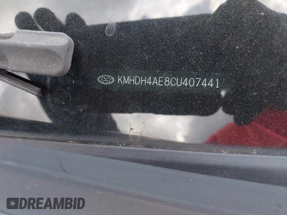 2012 Hyundai Elantra GLS с VIN KMHDH4AE8CU407441, выставлен на аукционе IAAI как лот 42125996 с пробегом 187 536 миль миль и . История ставок и продаж доступна на DreamBid. Изображение 9.