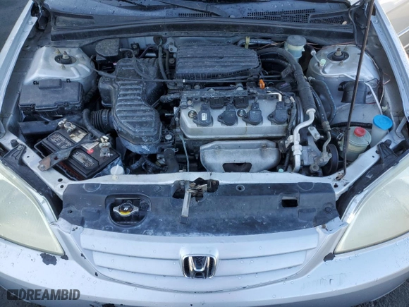 2003 Honda Civic LX with VIN JHMES16523S002610, listed as a Copart auction lot 81059094 with 158,400 mi miles and Salvage Title. Bid and sale history available at carsss.com. Image 11.