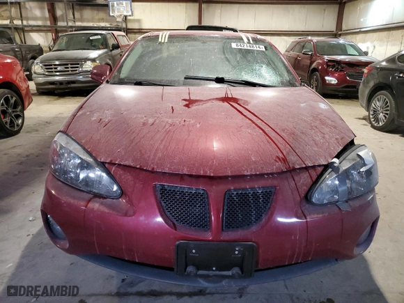 2007 Pontiac Grand Prix GT with VIN 2G2WR554771164762, listed as a Copart auction lot 84214814 with 95,656 mi miles and Salvage Title. Bid and sale history available at carsss.com. Image 5.