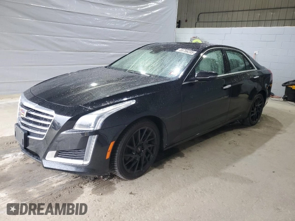 2018 Cadillac CTS Luxury AWD with VIN 1G6AX5SX3J0107605, listed as a Copart auction lot 55756235 with 113,375 mi miles and Salvage title. Bid and sale history available at DreamBid. Image 1.