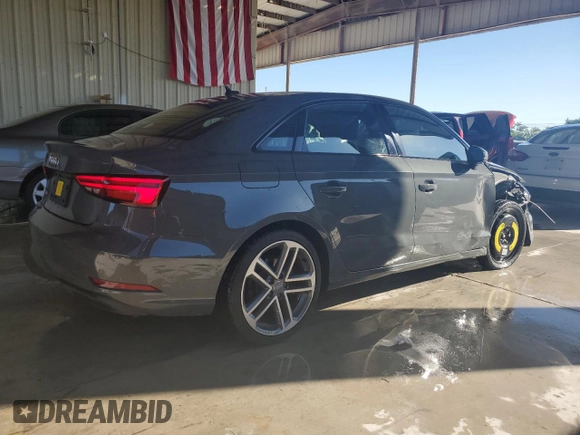 2019 Audi A3 Sedan Premium with VIN WAUAUGFFXKA084223, listed as a Copart auction lot 72761403 with 29,896 mi miles. Bid and sale history available at carsss.com. Image 3.
