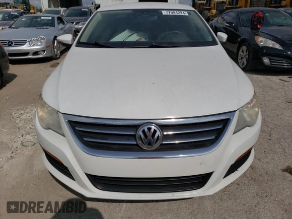 2011 Volkswagen CC Sport with VIN WVWMN7AN9BE729500, listed as a Copart auction lot 77984324 with 134,446 mi miles and Non Repairable. Bid and sale history available at DreamBid. Image 5.