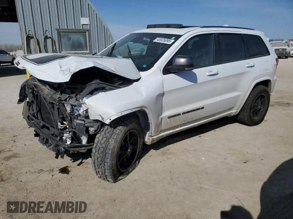 2021 Jeep Grand Cherokee 80th Anniversary with VIN 1C4RJFBG1MC731736, listed as a Copart auction lot 48935095 with Not Provided miles and Salvage Title. Bid and sale history available at DreamBid. Image 1.