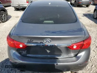 2015 Infiniti Q50 Premium with VIN JN1BV7AR6FM409737, listed as a Copart auction lot 53280395 with 65,963 mi miles and Salvage Title. Bid and sale history available at carsss.com. Image 6.