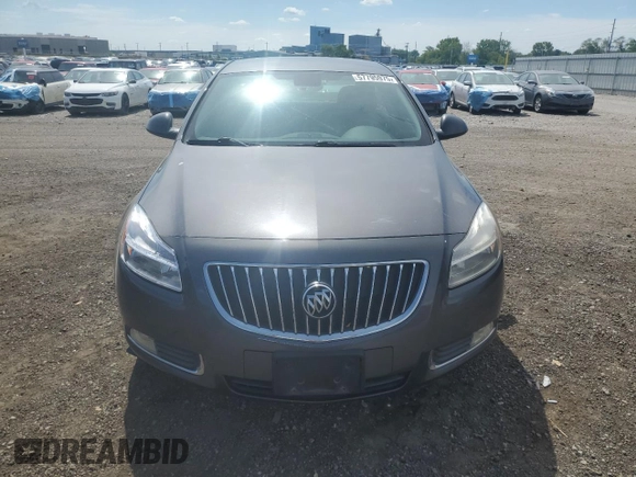 2011 Buick Regal CXL RL1 with VIN W04GN5EC3B1084595, listed as a Copart auction lot 57795975 with 110,697 mi miles and Salvage title. Bid and sale history available at DreamBid. Image 5.