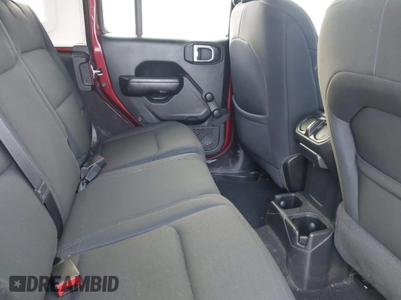 2021 Jeep Wrangler Unlimited Willys with VIN 1C4HJXDN6MW815448, listed as a IAAI auction lot 41459304 with 52,474 mi miles and . Bid and sale history available at DreamBid. Image 8.