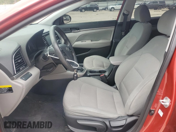 2017 Hyundai Elantra SE with VIN 5NPD84LFXHH057614, listed as a Copart auction lot 59916605 with 118,374 mi miles and Clean title. Bid and sale history available at DreamBid. Image 7.