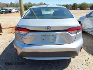 2020 Toyota Corolla L with VIN JTDDPRAE1LJ008277, listed as a IAAI auction lot 41874417 with 24,419 mi miles. Bid and sale history available at carsss.com. Image 16.
