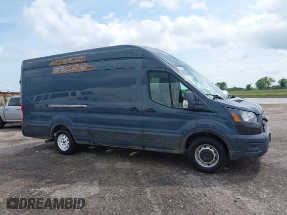 2020 Ford Transit Cargo with VIN 1FTBR3X83LKA48242, listed as a IAAI auction lot 42083835 with 74,963 mi miles. Bid and sale history available at carsss.com. Image 13.