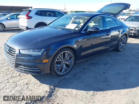 2016 Audi A7 3.0 Premium Plus with VIN WAUWGAFC4GN144738, listed as a IAAI auction lot 41580879 with 146,375 mi miles. Bid and sale history available at carsss.com. Image 20.