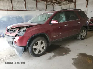 2007 GMC Acadia SLT z VIN 1GKER23737J122635, wystawiony jako Copart lot #49086355 z przebiegiem Nie podano mil oraz Szkoda całkowita • Salvage title. Historia ofert i sprzedaży dostępna na DreamBid. Obrazek 1.