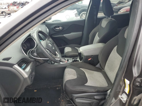 2014 Jeep Cherokee Latitude with VIN 1C4PJMCS0EW240928, listed as a Copart auction lot 46985755 with 156,340 mi miles and Salvage Title. Bid and sale history available at carsss.com. Image 7.