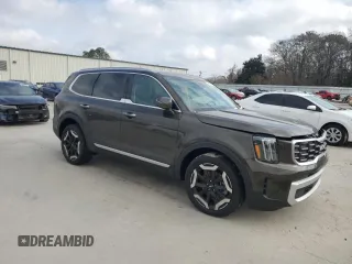 2024 Kia Telluride S with VIN 5XYP64GC0RG557762, listed as a Copart auction lot 43327125 with 2,407 mi miles and Salvage Title. Bid and sale history available at carsss.com. Image 4.