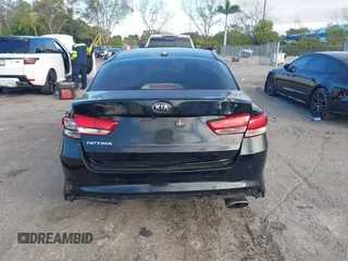 2018 Kia Optima LX with VIN 5XXGT4L38JG256924, listed as a IAAI auction lot 41267413 with 129,820 mi miles and . Bid and sale history available at DreamBid. Image 16.