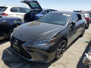 2022 Lexus ES 300h F Sport with VIN 58AGA1C11NU020221, listed as a Copart auction lot 59168514 with 69,184 mi miles and Clean title. Bid and sale history available at DreamBid. Image 1.