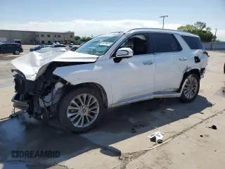 2020 Hyundai Palisade Limited z VIN KM8R5DHE9LU102289, wystawiony jako Copart lot #54194415 z przebiegiem 98 282 mil mil oraz Szkoda całkowita • Salvage title. Historia ofert i sprzedaży dostępna na DreamBid. Obrazek 1.