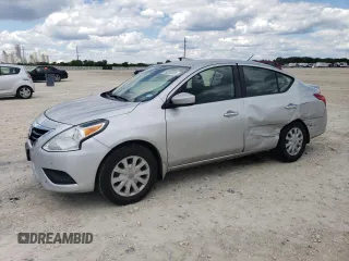 2018 Nissan Versa SV с VIN 3N1CN7AP1JL818959, выставлен на аукционе Copart как лот 56282005 с пробегом 65 770 миль миль и Списание • Salvage title. История ставок и продаж доступна на DreamBid. Изображение 1.