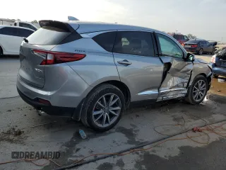 2020 Acura RDX w/Technology Pkg with VIN 5J8TC2H53LL029951, listed as a Copart auction lot 60509783 with 20,220 mi miles. Bid and sale history available at carsss.com. Image 3.