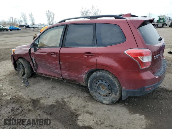 2016 Subaru Forester 2.5i Limited with VIN JF2SJCHC0GH552035, listed as a Copart auction lot 47981444 with 308,795 mi miles and Salvage Title. Bid and sale history available at carsss.com. Image 2.