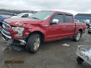 2016 Ford F-150 XLT with VIN 1FTEW1EF0GFA57068, listed as a Copart auction lot 51673645 with 155,910 mi miles and Salvage Title. Bid and sale history available at DreamBid. Image 1.