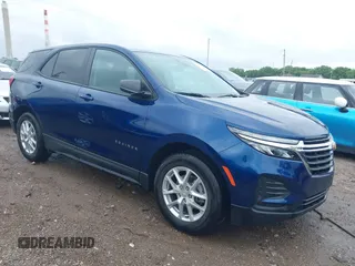 2022 Chevrolet Equinox LS with VIN 3GNAXHEV4NS226939, listed as a IAAI auction lot 42291535 with 21,785 mi miles and . Bid and sale history available at DreamBid. Image 1.
