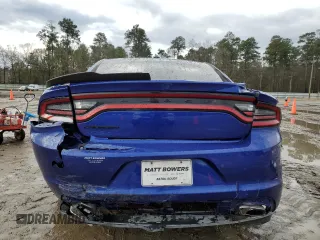 2022 Dodge Charger SXT with VIN 2C3CDXBG7NH202281, listed as a Copart auction lot 89396365 with 34,422 mi miles and Salvage Title. Bid and sale history available at DreamBid. Image 6.