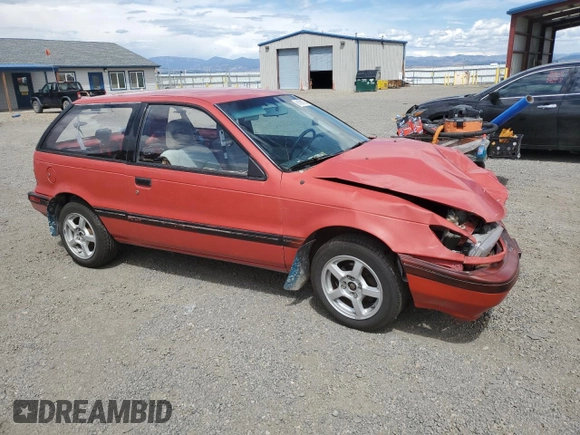 1989 Plymouth Colt GT z VIN JP3CU34X7KU085019, wystawiony jako Copart lot #61891764 z przebiegiem 188 465 mil mil oraz Czysty tytuł • Clean title. Historia ofert i sprzedaży dostępna na DreamBid. Obrazek 4.