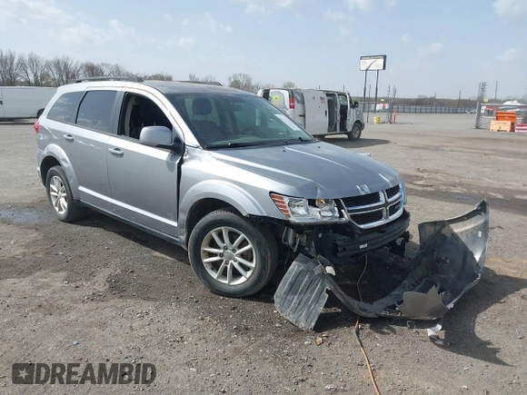 2016 Dodge Journey SXT with VIN 3C4PDCBG7GT171226, listed as a IAAI auction lot 41815104 with 87,720 mi miles. Bid and sale history available at carsss.com. Image 1.