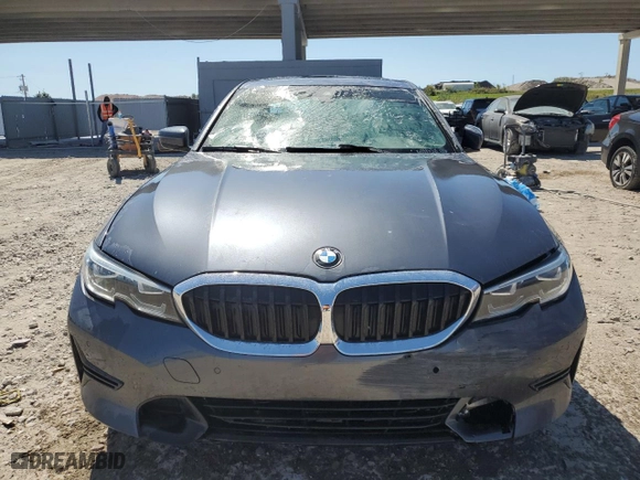 2020 BMW 3 Series 330i with VIN WBA5R1C00LFH34734, listed as a Copart auction lot 46622725 with 64,966 mi miles and Clean Title. Bid and sale history available at carsss.com. Image 5.