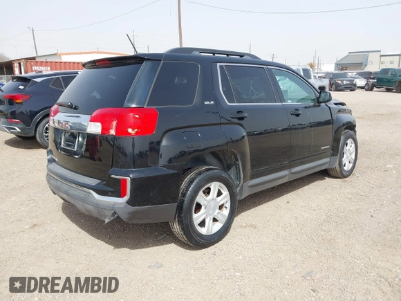 2016 GMC Terrain SLE with VIN 2GKALNEK0G6194473, listed as a IAAI auction lot 41718524 with 108,973 mi miles. Bid and sale history available at carsss.com. Image 4.