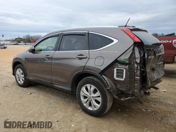 2014 Honda CR-V EX-L with VIN 2HKRM3H76EH562834, listed as a Copart auction lot 44588415 with 140,852 mi miles and Salvage Title. Bid and sale history available at DreamBid. Image 2.