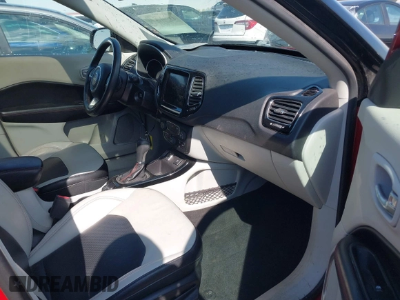 2018 Jeep Compass Limited with VIN 3C4NJCCB9JT466032, listed as a IAAI auction lot 41910549 with 81,249 mi miles and . Bid and sale history available at DreamBid. Image 5.