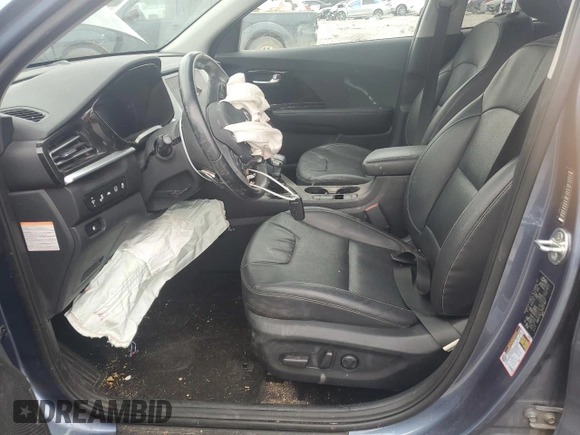 2022 Kia Niro Touring SE with VIN KNDCC3LC7N5537387, listed as a Copart auction lot 71196674 with 49,527 mi miles and Salvage Title. Bid and sale history available at carsss.com. Image 7.