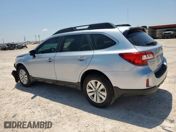 2015 Subaru Outback Premium with VIN 4S4BSBDC9F3262265, listed as a Copart auction lot 59725805 with 78,856 mi miles and Salvage title. Bid and sale history available at DreamBid. Image 2.