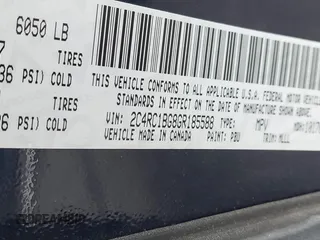2016 Chrysler Town & Country Touring with VIN 2C4RC1BG8GR185588, listed as a IAAI auction lot 41990133 with 153,554 mi miles and . Bid and sale history available at DreamBid. Image 9.