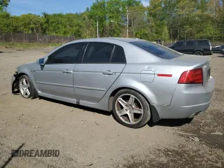 2005 Acura TL with VIN 19UUA66265A080997, listed as a Copart auction lot 53651795 with 87,424 mi miles and Salvage Title. Bid and sale history available at carsss.com. Image 2.