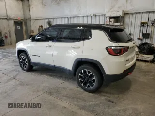 2019 Jeep Compass Trailhawk с VIN 3C4NJDDB2KT835304, выставлен на аукционе Copart как лот 65568965 с пробегом 76 061 миль миль и Списание • Salvage title. История ставок и продаж доступна на DreamBid. Изображение 2.