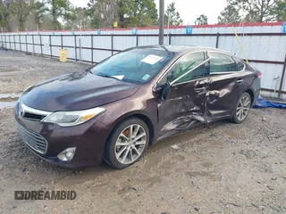2014 Toyota Avalon Limited with VIN 4T1BK1EB5EU125963, listed as a IAAI auction lot 41273746 with 109,229 mi miles. Bid and sale history available at carsss.com. Image 2.