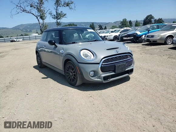 2017 MINI Hardtop Cooper S with VIN WMWXP7C35H3B94513, listed as a Copart auction lot 55536935 with 44,452 mi miles and Salvage title. Bid and sale history available at DreamBid. Image 13.