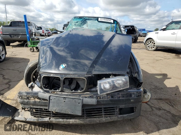 1999 BMW 3 Series 328ic with VIN WBABK7333XET67499, listed as a Copart auction lot 72788094 with 0 mi miles and Clean Title. Bid and sale history available at carsss.com. Image 5.