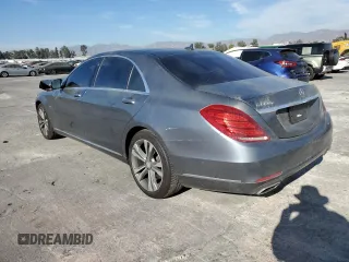 2017 Mercedes-Benz S 550e with VIN WDDUG6DB3HA315317, listed as a Copart auction lot 86901694 with 91,312 mi miles and Salvage Title. Bid and sale history available at DreamBid. Image 2.