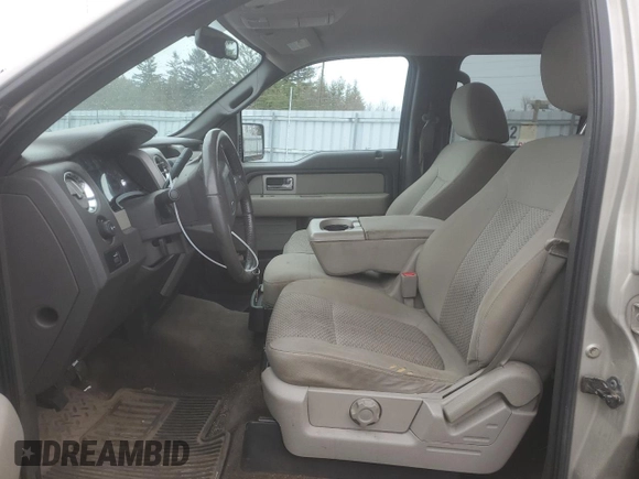 2009 Ford F-150 XL with VIN 1FTRW14869FA71127, listed as a Copart auction lot 81552544 with Not provided miles and Salvage title. Bid and sale history available at DreamBid. Image 7.