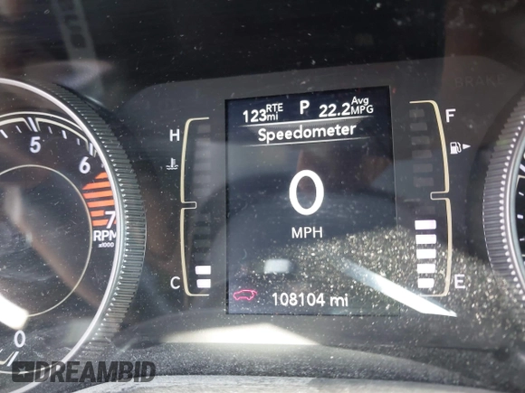 2019 Jeep Cherokee Latitude Plus with VIN 1C4PJMLB8KD146917, listed as a IAAI auction lot 41764434 with 108,104 mi miles and . Bid and sale history available at carsss.com. Image 15.