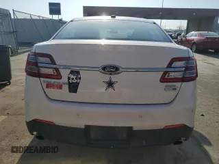 2016 Ford Taurus SEL with VIN 1FAHP2H89GG122884, listed as a Copart auction lot 53597595 with 128,627 mi miles and Salvage title. Bid and sale history available at DreamBid. Image 6.