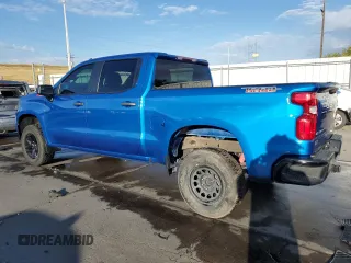 2022 Chevrolet Silverado 1500 Custom Trail Boss with VIN 3GCPDCEKXNG523480, listed as a Copart auction lot 73428924 with 26,081 mi miles and Clean Title. Bid and sale history available at carsss.com. Image 2.