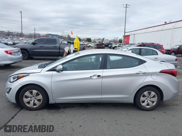 2016 Hyundai Elantra SE with VIN 5NPDH4AE5GH756867, listed as a IAAI auction lot 41761113 with 148,954 mi miles and . Bid and sale history available at DreamBid. Image 13.