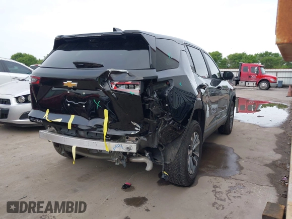 2025 Chevrolet Equinox FWD LT with VIN 3GNAXHEG6SL133072, listed as a IAAI auction lot 41918881 with 5,354 mi miles and . Bid and sale history available at DreamBid. Image 4.