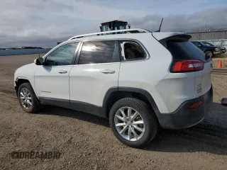 2016 Jeep Cherokee Limited with VIN 1C4PJMDB2GW279666, listed as a Copart auction lot 53341855 with 124,288 mi miles and Salvage title. Bid and sale history available at DreamBid. Image 2.